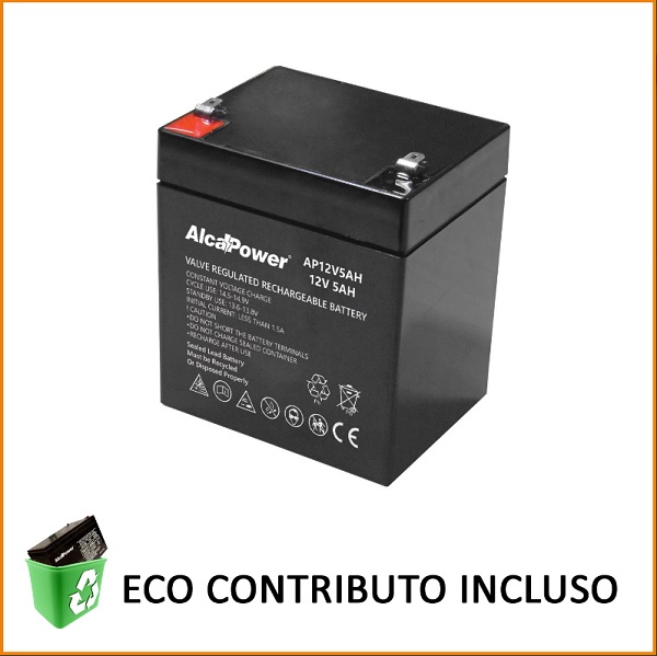 Batteria Piombo 12V 5Ah